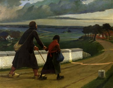 Eugène Laermans - De blinde (KMSKA)