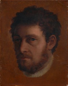 Lambert Sustris - Head Study of a Young Man - O 5116 - Slovak National Gallery