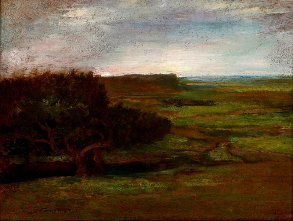 'Evening Study, Newport, Rhode Island' by John La Farge, 1871
