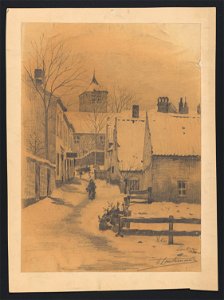Laeken 1886 drawing by Jean-François Taelemans, R-2009-26298, Prints Department, Royal Library of Belgium