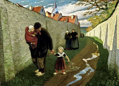 Laermans, L'Ornière - Het karrenspoor, 1899