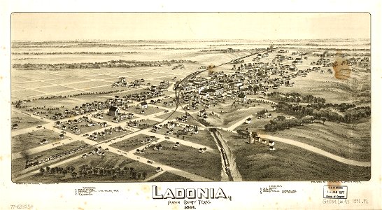 Ladonia, Fannin County, Texas. LOC 77693254