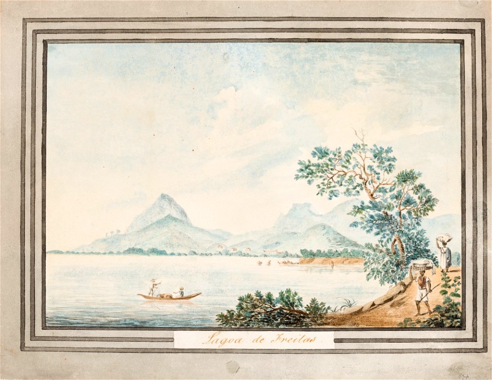 Lagoa de Freitas (5), da Coleção Brasiliana Iconográfica