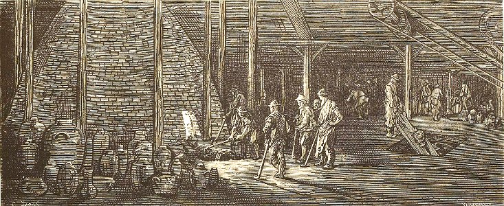 Lambeth Potteries, circa 1872