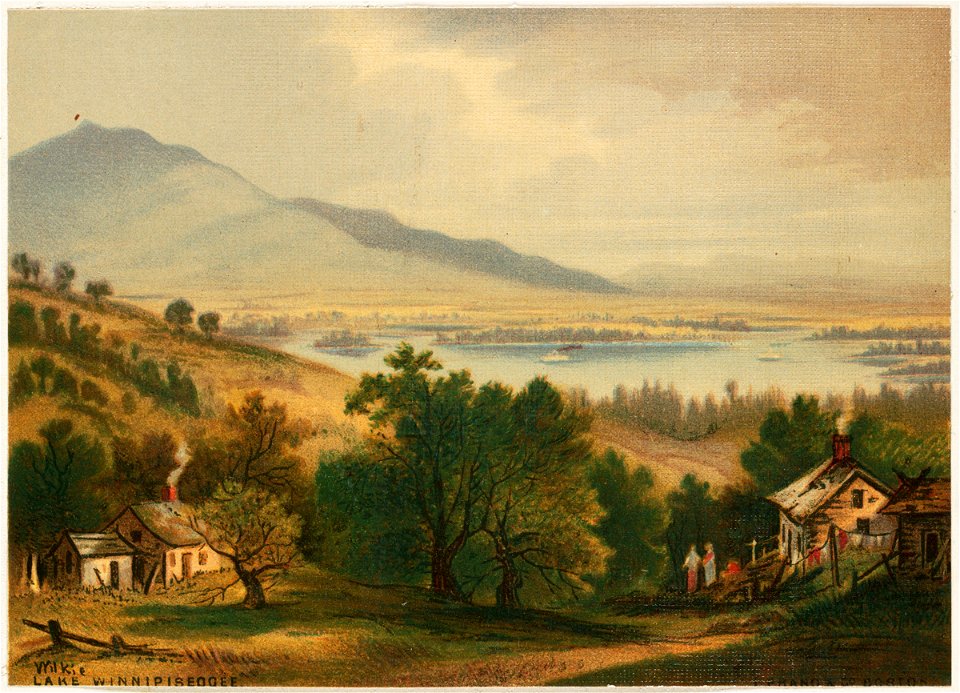 Lake Winnipiseogee (Boston Public Library)