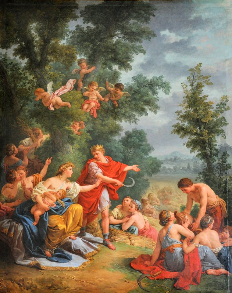 Louis Lagrenée - Cérès ou l'Agriculture - 1770