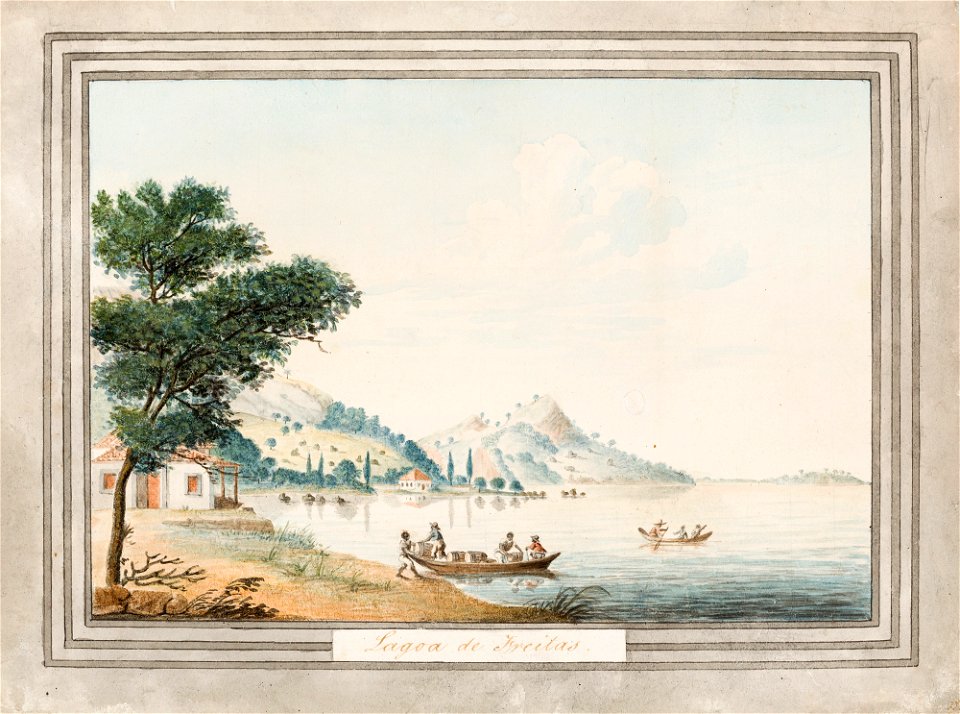 Lagoa de Freitas (4), da Coleção Brasiliana Iconográfica
