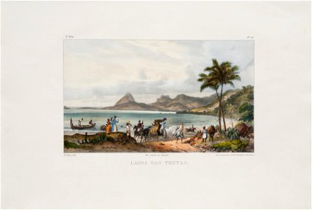 Lagoa das Tretas, da Coleção Brasiliana Iconográfica