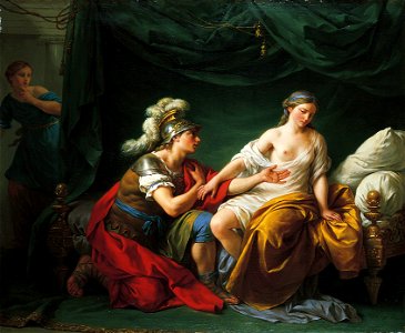 Lagrenee - Alcibiades on his Knees Before his Mistress - c.1781