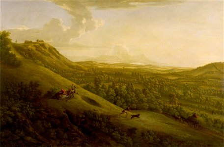 George Lambert - Box Hill, Surrey, with Dorking in the distance - Google Art Project