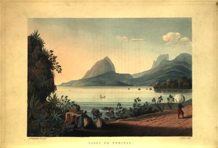 Lagoa de Freitas (1), da Coleção Brasiliana Iconográfica