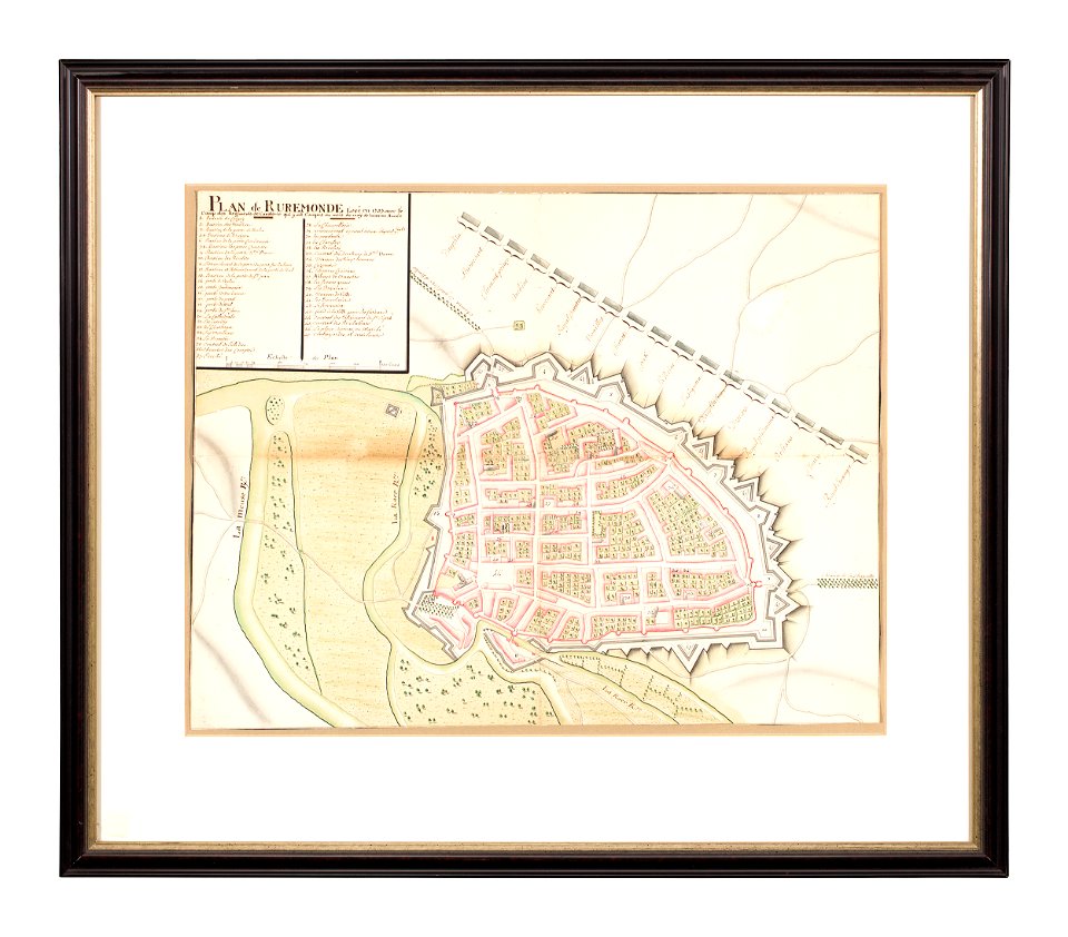 Map of Roermond Limburgs Museum L36104