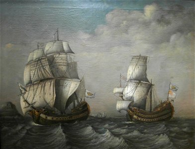 LaFragataDeBlasDeLezoRemolcandoAlStanhopeHaci1710