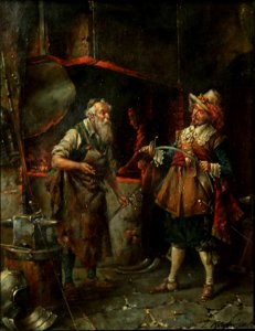 Lajos Kolozsvary Beim Schmied