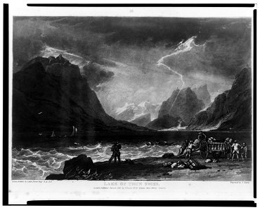 Lake of Thun, Swiss - drawn & etch'd. by J.M.W. Turner ; engraved by C. Turner. LCCN2004665158