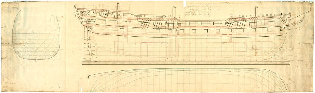 Lancaster (1797), Monmouth (1797)