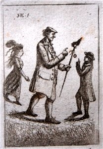 Laird Robertson, commonly called the daft Highland Laird (BM 1935,0522.13.1)