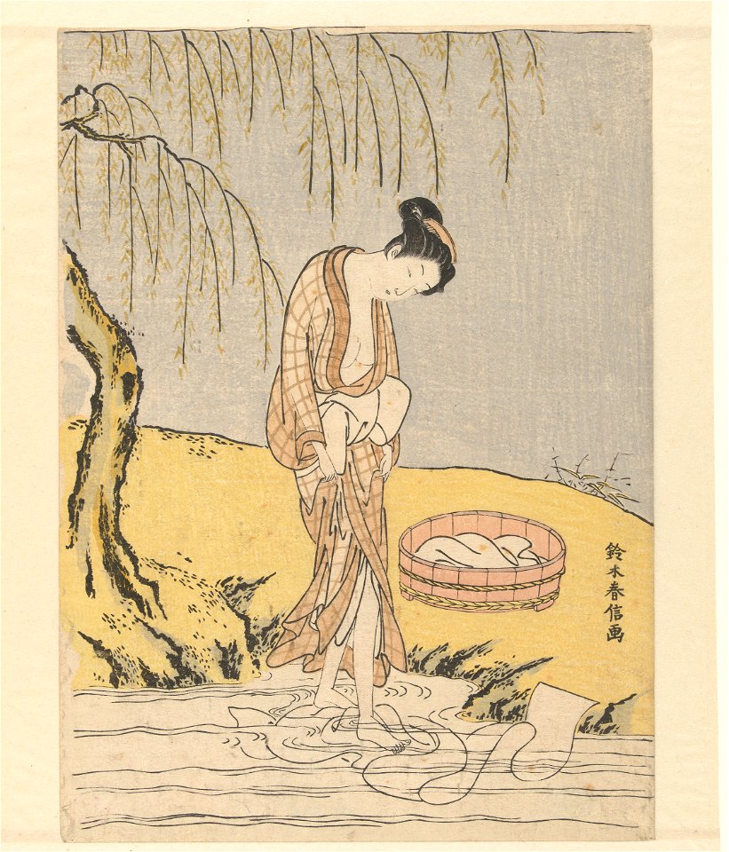 Laken wassende vrouw-Rijksmuseum RP-P-1956-628
