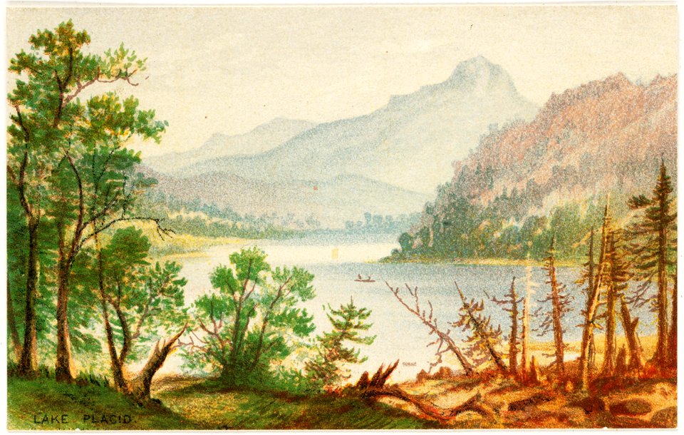 Lake Placid (Boston Public Library)