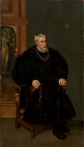 Lambert Sustris - Bildnis des Wilhelm der Ältere, Reichserbtruchsess, Freiherr zu Waldburg, Herr zu Scheer und Trauchburg (1469-1557) - 4577 - Bavarian State Painting Collections
