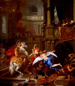 1674 Gérard de Lairesse - Expulsion of Heliodorus from the Temple