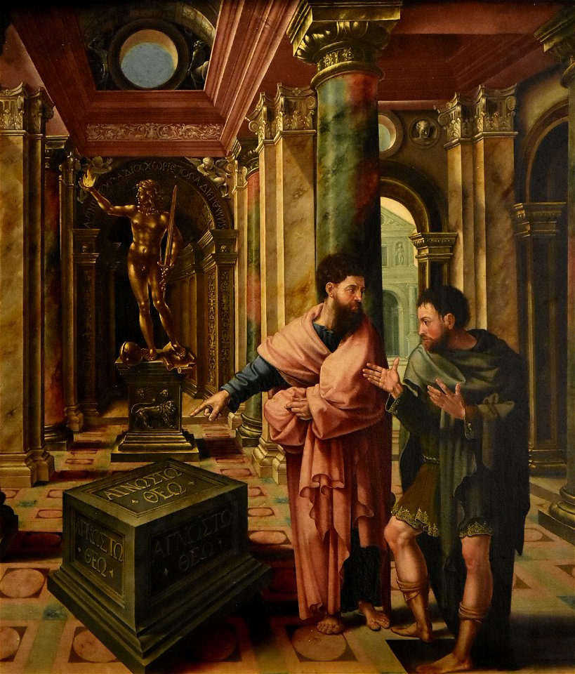Lambert Lombard (1505of1506–1566) Sint-Denijs voor de prefect Fescennius - La Boverie Luik 23-08-2018