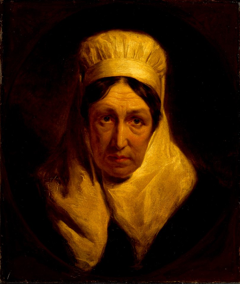George Lance - Old French Woman - NG.M.00334k - National Museum of Art, Architecture and Design