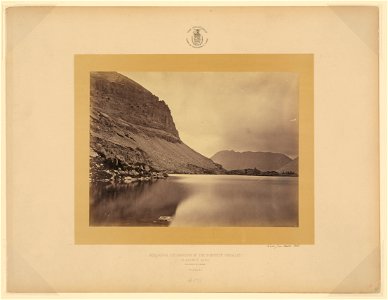 Lake Jan, Uinta Mts., (Utah) - T. H. O'Sullivan, phot. LCCN2004680328