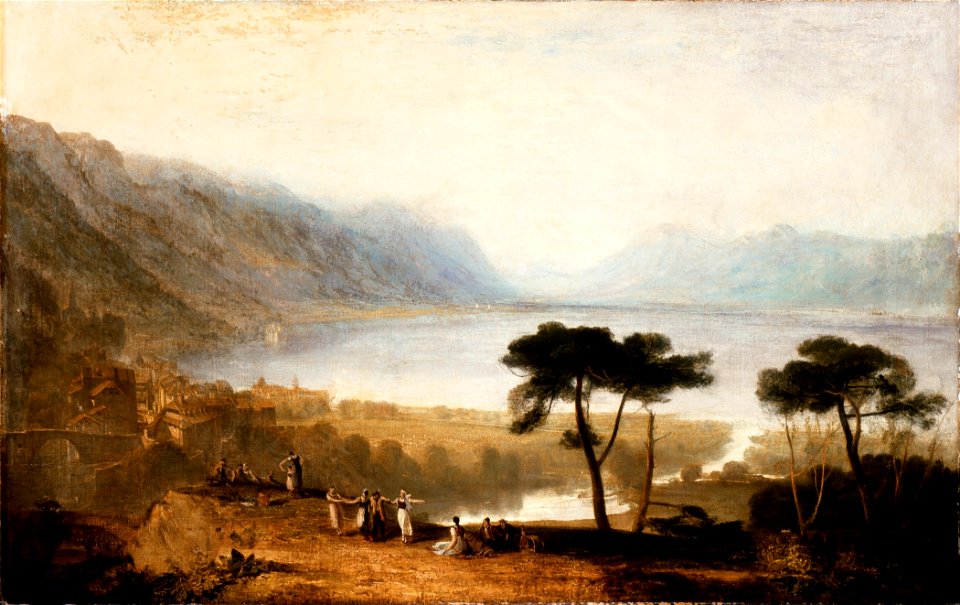 Lake of Geneva from Montreux LACMA 54.113.3