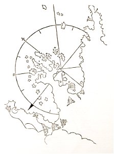 Map of the Argo-Saronic gulf - Sonetti Bartolommeo Dalli - 1485