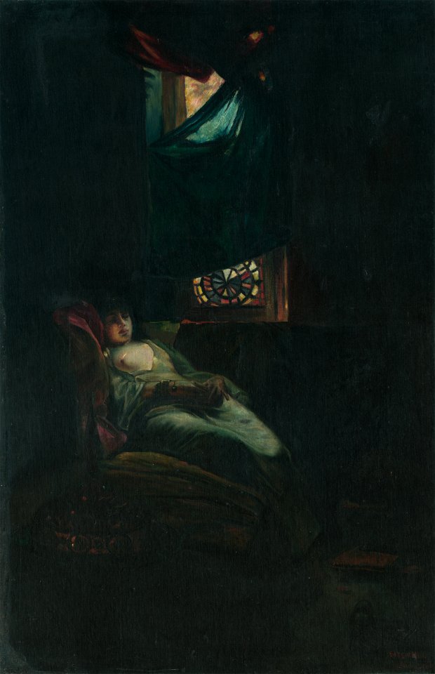 Lajos Deák-Ébner - Zvláštny sen - M 167 - Ernest Zmeták Art Gallery