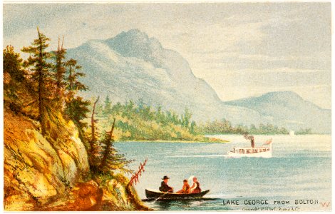 Lake George from Bolton (Boston Public Library)