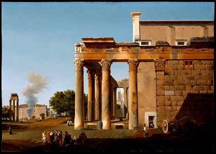 Lancelot-Théodore Turpin de Crissé - Temple of Antoninus and Faustina - 20.852 - Museum of Fine Arts