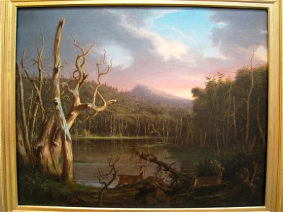 Lake with Dead Trees (Catskill), by Thomas Cole