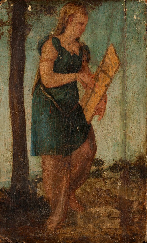 Lambert Sustris - Vrouw met schild