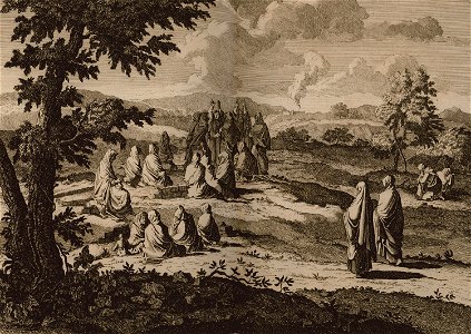 Lamenting women in Ramla - Bruyn Cornelis De - 1714