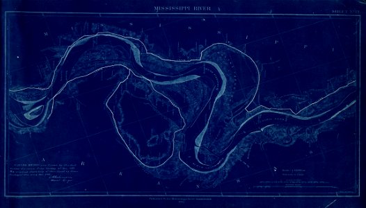 Map of the Mississippi River - from Cairo to Donaldsonville. LOC 95675177-15