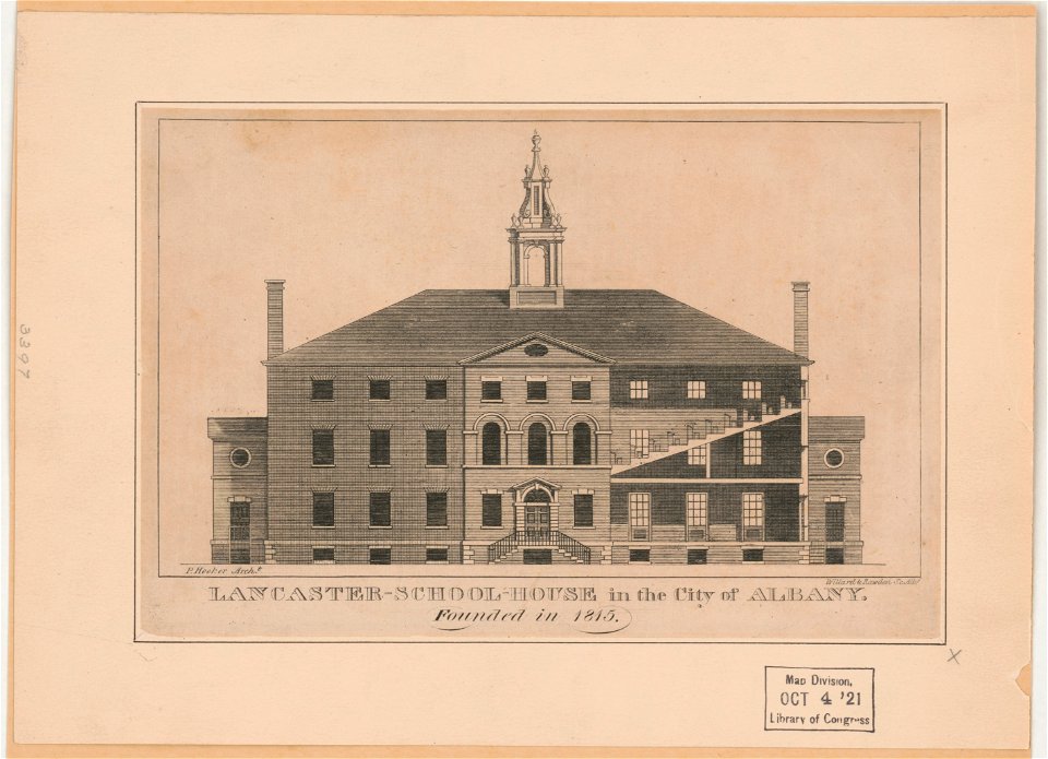Lancaster school house. Albany (NY) LCCN2003681623