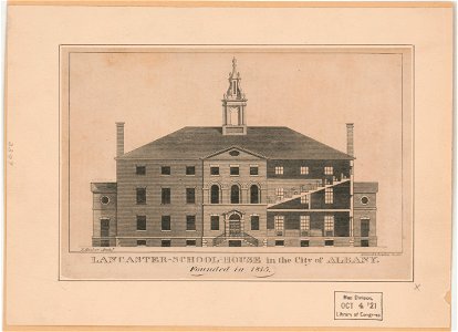 Lancaster school house. Albany (NY) LCCN2003681623