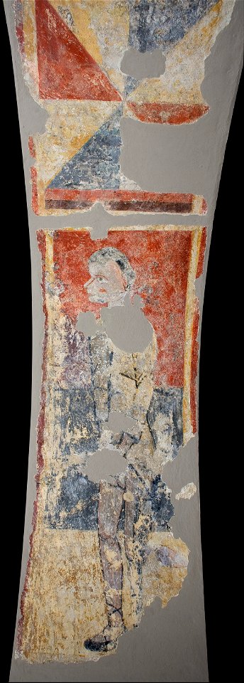 Lame man in an obscene posture from Sant Joan de Boí - Google Art Project