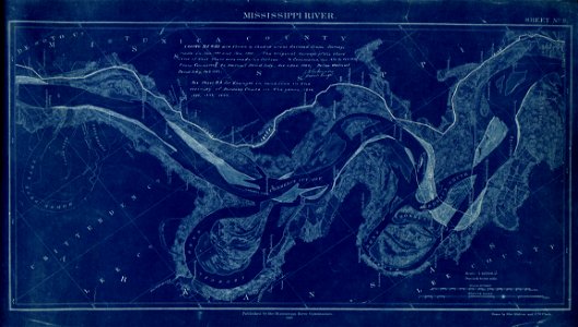 Map of the Mississippi River - from Cairo to Donaldsonville. LOC 95675177-11