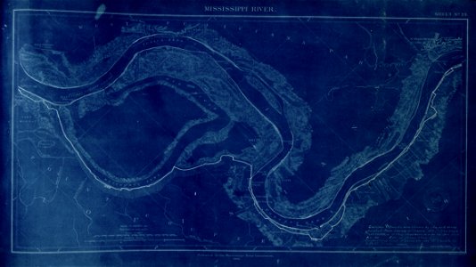 Map of the Mississippi River - from Cairo to Donaldsonville. LOC 95675177-26