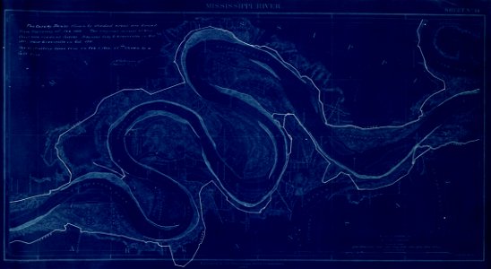 Map of the Mississippi River - from Cairo to Donaldsonville. LOC 95675177-17