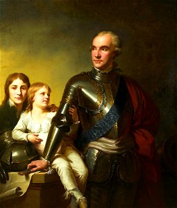 Lampi Stanisław Potocki and his sons