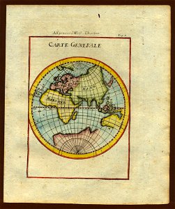 Map of the Eastern hemisphere, 1719