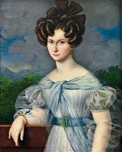 Lampi Portrait einer jungen Frau 1830