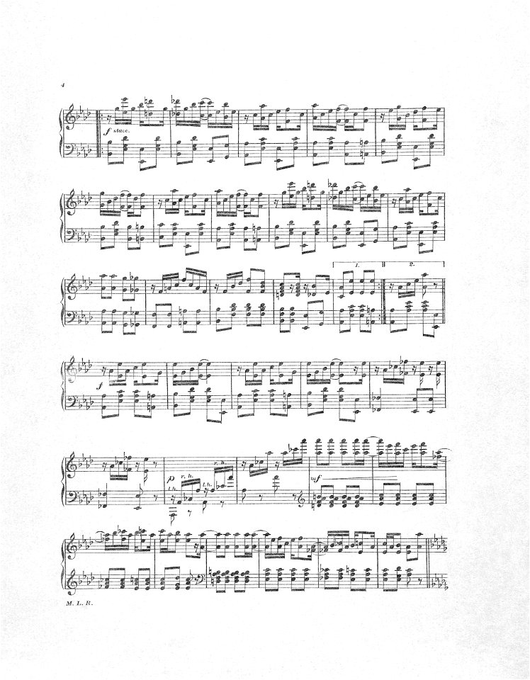 Maple Leaf Rag 1st ed 3 b