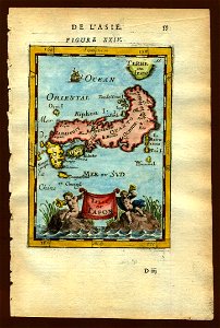 Map of Japan, 1683