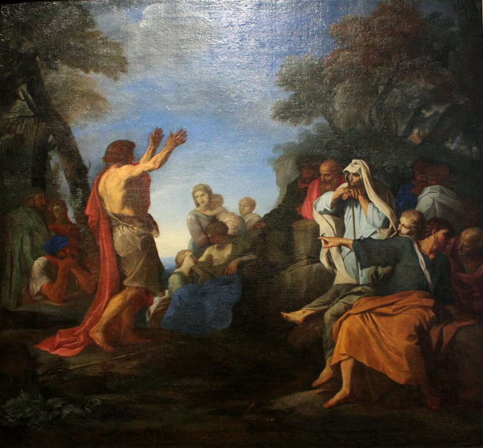 Carlo Maratta - Prédication de Saint Jean Baptiste | Creazilla