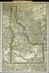 Map of Idaho, 1876 (NBY 17745)
